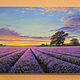 Painting 'Lavender Evening' 50h70 cm. Pictures. Zhaldak Eduard paintings. Online shopping on My Livemaster.  Фото №2