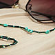 Order Beaded Keychain BK1460313. Kroshka Bizhu. Livemaster. . Chain for glasses Фото №3