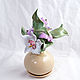 Aroma diffuser Bouquet of orchids and iris. Aromatic diffusers. Elena Zaychenko - Lenzay Ceramics. My Livemaster. Фото №4