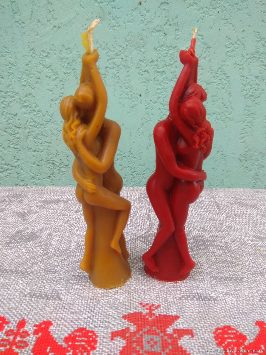 свеча влюбленные