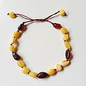 Украшения handmade. Livemaster - original item Amber bracelet amber of different colors natural amber No. №5. Handmade.