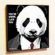 Painting Pop Art Business Panda, Pictures, Moscow,  Фото №1