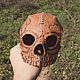 Decorative skull made of leather. Interior elements. G.L.A.D.. My Livemaster. Фото №5