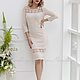 Dress 'cream cake'. Dresses. Designer clothing Olesya Masyutina. Online shopping on My Livemaster.  Фото №2