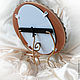 Mirror table Lazurny Briz boudoir. Mirror. Natali - travel cosmetic bags. My Livemaster. Фото №6