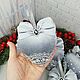 Christmas tree velvet toy in the shape of a heart, Christmas decorations, Mozhaisk,  Фото №1