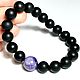 Charoite and Shungite, Protection and Transformation Bracelet. Bead bracelet. Alma. My Livemaster. Фото №4