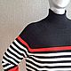Джемпер "Трехцветный" 100% кашемир. Джемперы. Вера / Kirshvery_knit (kirshvery) (kirshvery). Ярмарка Мастеров.  Фото №6