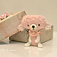 Миниатюрный конфетный тедди-мишка. Мишки Тедди. Llama. Интернет-магазин Ярмарка Мастеров.  Фото №2