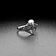 Кольцо Инопланетный гость. Кольца. AlexFox Jewelry. Ярмарка Мастеров.  Фото №4