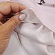 Вискозный креп Blumarine, купон. Ткани. Натуральные одежные ткани (naturalnyetkani). Ярмарка Мастеров.  Фото №5