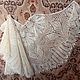 Шаль ажурная Эхинацея. Шали. Alla (Al-decor). Ярмарка Мастеров.  Фото №6