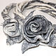 Necklace 'Smoky rose' - felt, Necklace, Slavsk,  Фото №1