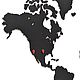 Карта мира Wall decoration black 90х54 см. Карты мира. Александр (Mybestbox). Интернет-магазин Ярмарка Мастеров.  Фото №2