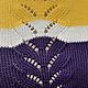 Вязаный женский топ из хлопка полосатый. Топы. Ольга (olga-knitted-clothes). Ярмарка Мастеров.  Фото №5