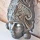 Buddha decorative wall mask Shiva of concrete ethnic style. Interior masks. Decor concrete Azov Garden. My Livemaster. Фото №4