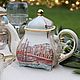 Porcelain teapot 'Happy moments', Teapots & Kettles, Moscow,  Фото №1
