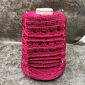 Материалы для творчества handmade. Livemaster - original item VISCOSE with SEQUINS yarn. Handmade.