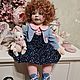 кукла из текстиля, Интерьерная кукла, Горячий Ключ,  Фото №1