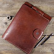 Канцелярские товары handmade. Livemaster - original item Business folder. Genuine leather.Handmade. art. FL 007. Handmade.
