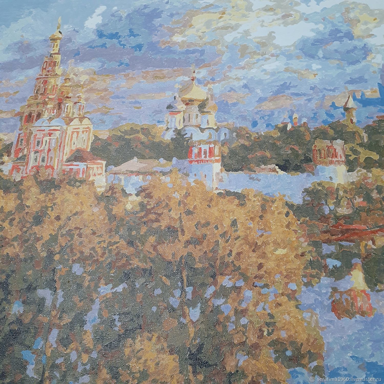 Новодевичий монастырь картина