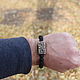 Bracelet made of lava - the Crows of Odin. Bead bracelet. Mint Tiger (MintTiger). Online shopping on My Livemaster.  Фото №2