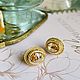 Cufflinks: OSCAR. Golden shadow in gold. Gold cufflinks. Cuff Links. LADY-LIZA jewelry shop. My Livemaster. Фото №5