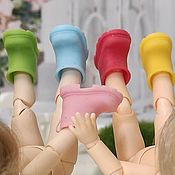 Куклы и игрушки handmade. Livemaster - original item Doll rain boots, doll boots for Qbaby S dolls. Handmade.