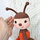 Муравей мягкая развивающая игрушка. Амигуруми куклы и игрушки. Ольга Зимина: вязаные игрушки. Ярмарка Мастеров.  Фото №6