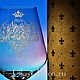 Заказать Подарочный бокал для вина Villeroy&Boch с  объёмной гравировкой. GLASS-DECO. Ярмарка Мастеров. . Именные сувениры Фото №3
