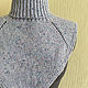 Манишка твидовая, меринос. Манишки. FAVORITE KNITWEAR (Наталья). Интернет-магазин Ярмарка Мастеров.  Фото №2
