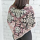 Shawl kerchief bactus 'Frosty patterns' crochet 922, Shawls, Naberezhnye Chelny,  Фото №1