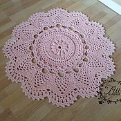 Для дома и интерьера handmade. Livemaster - original item knitted rug 