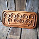 Middle Size oak board for assembling bracelets and rosaries. Jewelry Tools. vyzhiganievlg (serikovwoodcraft). My Livemaster. Фото №5