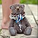 Old bear Gray. Мягкие игрушки. Olga Rybkina. Ярмарка Мастеров.  Фото №5