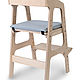Комплект: растущий стул ALPIKA-BRAND Egoza и подушка серая. Мебель для детской. Alpika-brand. Интернет-магазин Ярмарка Мастеров.  Фото №2