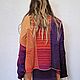  Вязанная кофта "Пламя кочевницы". Кофты. Knit_Style. Ярмарка Мастеров.  Фото №5