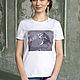 Женская футболка прикольная с рисунком Совы, веселая футболка, Футболки, Новосибирск,  Фото №1