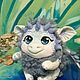 Дракончик Юкико Ледяной Дракон. 12 см. Мягкие игрушки. Toyssoul (CorelZO). Ярмарка Мастеров.  Фото №6