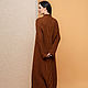 Brown Long Cardigan. Cardigans. SHAPAR - knitting clothes. Online shopping on My Livemaster.  Фото №2