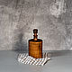 Wooden vessel (flask) for liquid from Siberian cedar GR6. Shot Glasses. ART OF SIBERIA. Online shopping on My Livemaster.  Фото №2