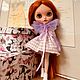 Интерьерная кукла: одежда Кукле бжд кастом custom Bjd блайз. Одежда для кукол. Мастерская подарков Елены Смирновой. Ярмарка Мастеров.  Фото №8
