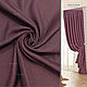 Комплект штор и подхватов "Бургундия". Портьеры и гардины. Malusha-home-textile. Ярмарка Мастеров.  Фото №4