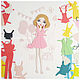 Бумажная кукла с одеждой, Игровой набор для девочки, Paper doll,. Интерьерная кукла. RU-LANAS (Светлана Рудакова). Ярмарка Мастеров.  Фото №4