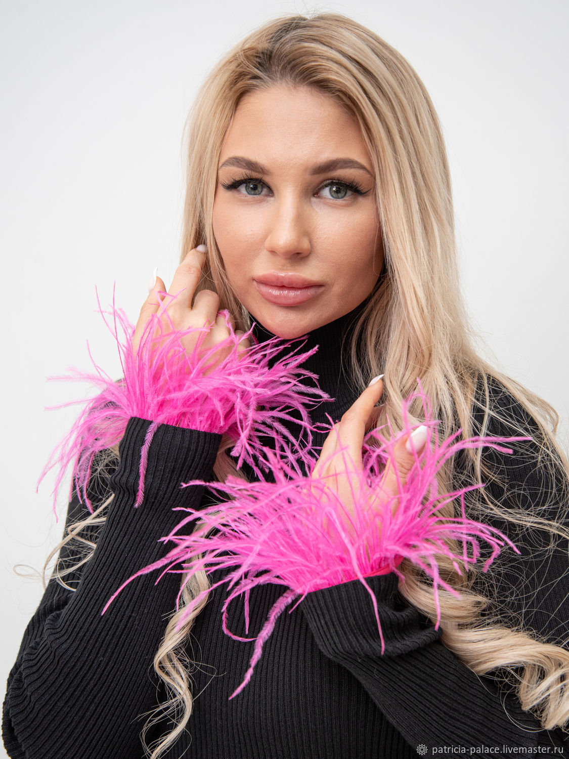 Манжеты съемные с перьями в интернет-магазине Ярмарка Мастеров по цене ...