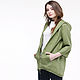 Jackets -trench coat from flax in the color khaki. Jackets. etnoart. Online shopping on My Livemaster.  Фото №2