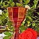 'Moser'.  Magnificent ruby vase-cup, Vintage interior, Trier,  Фото №1