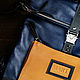 Mochilas: Deep Blue. Backpacks. Mart Bags (martbags). Интернет-магазин Ярмарка Мастеров.  Фото №2