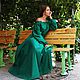 Платье в пол "Зелень лета", Платья, Ташкент,  Фото №1