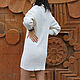 Dress white knitted. Dresses. CUTE-KNIT by Nata Onipchenko. My Livemaster. Фото №6